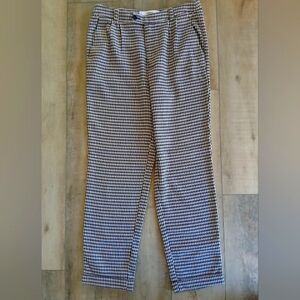 Mango Trousers Checkered Women's Size 8